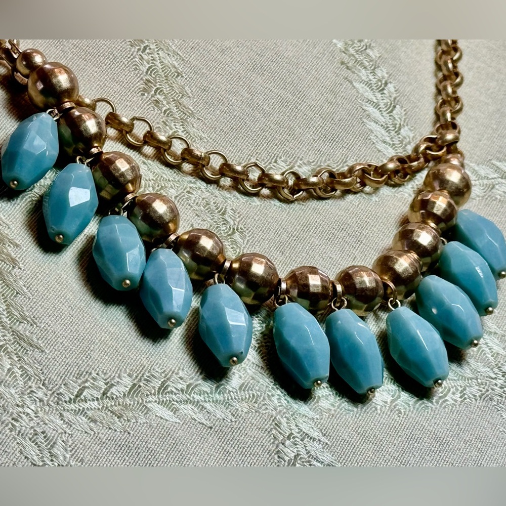 Vintage Lia Sophia Cabana Necklace, NWT